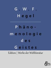 Cover von Phänomenologie des Geistes