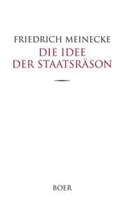 Cover von Die Idee der Staatsräson