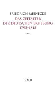 Cover von Das Zeitalter der deutschen Erhebung 1795-1815