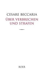 Cover von Über Verbrechen und Strafen