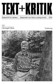 Cover von TEXT + KRITIK Heft 111 - Christoph Hein