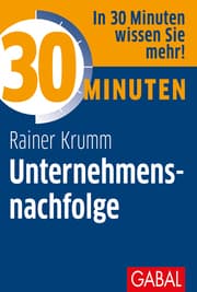 Cover von 30 Minuten Unternehmensnachfolge