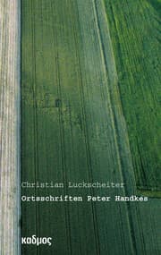 Cover von Ortsschriften Peter Handkes