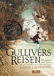 Cover von Gullivers Reisen: Von Laputa nach Japan (Graphic Novel)