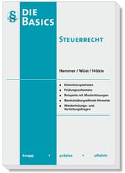 Cover von Die Basics Steuerrecht - ESTG & AO: die essentials