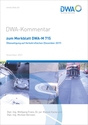 Cover von DWA-Kommentar zum Merkblatt DWA-M 715 Ölbeseitigung auf Verkehrsflächen (Dezember 2017)