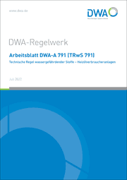 Cover von Arbeitsblatt DWA-A 791 (TRwS 791) Technische Regel wassergefährdender Stoffe - Heizölverbraucheranlagen