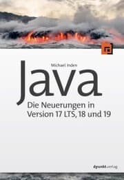 Cover von Java - die Neuerungen in Version 17 LTS, 18 und 19
