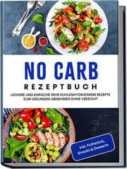 Cover von No Carb Rezeptbuch
