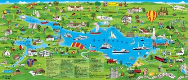Cover von Das Bodensee-Erlebnisposter