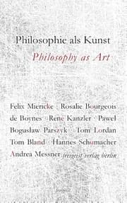 Cover von Philosophie als Kunst. Philosophy as Art