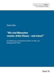 Cover von Wir sind Menschen zweiter, dritter Klasse - und wieso?