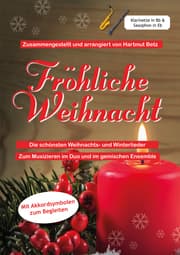 Cover von Fröhliche Weihnacht - Klarinette in Bb und Saxophon in Eb