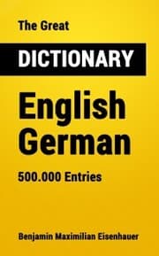 Cover von The Great Dictionary English - German