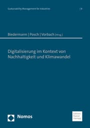 Cover von Digitalisierung im Kontext von Nachhaltigkeit und Klimawandel