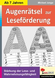 Cover von Augenrätsel zur Leseförderung