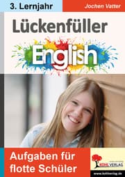 Cover von Lückenfüller Englisch ab 3. Lernjahr