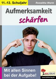 Cover von Aufmerksamkeit schärfen, Klasse 11-13