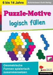 Cover von Puzzle-Motive logisch füllen