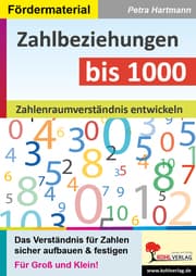 Cover von Zahlbeziehungen bis 1000
