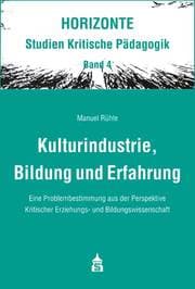 Cover von Kulturindustrie, Bildung und Erfahrung