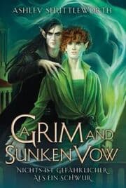 Cover von A Grim and Sunken Vow (Hollow Star Saga 3) (Erstauflage mit Farbschnitt)