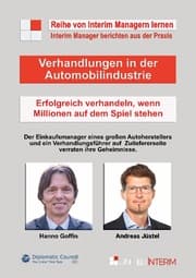 Cover von Verhandlungen in der Automobilindustrie