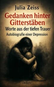 Cover von Gedanken hinter Gitterstäben - Worte aus der tiefen Trauer - Autobiografie einer Depression