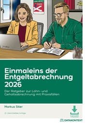 Cover von Einmaleins der Entgeltabrechnung 2026