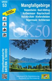 Cover von UK50-53 Mangfallgebirge