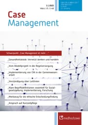 Cover von Case Management Ausgabe 1/2025