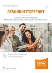 Cover von Gesundheitsreport 2025