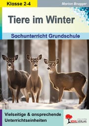 Cover von Tiere im Winter - Sachuntericht Grundschule