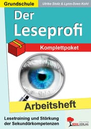 Cover von Der Leseprofi - Arbeitshefte Grundschule / Komplettpaket