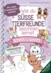 Cover von Wie du süße Tier-Freunde zeichnen lernst