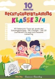 Cover von 10 Minuten Rechtschreibtraining Klasse 3/4