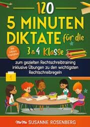 Cover von 120 - 5 Minuten Diktate für die 3 & 4 Klasse