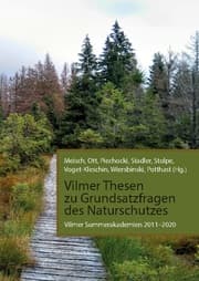 Cover von Vilmer Thesen zu Grundsatzfragen des Naturschutzes