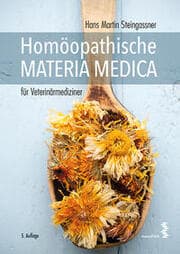Cover von Homöopathische Materia Medica für Veterinärmediziner