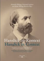 Cover von Hanslick im Kontext / Hanslick in Context