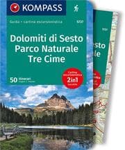 Cover von KOMPASS guida escursionistica 5737 Dolomiti di Sesto, Parco Naturale Tre Cime, italienische Ausgabe