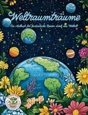 Cover von Weltraumträume - Ein Malbuch für fantastische Reisen durch das Weltall