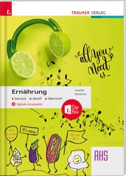 Cover von Ernährung bewusst, aktuell, lebensnah AHS + digitales Zusatzpaket