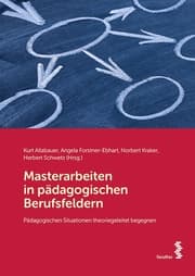 Cover von Masterarbeiten in pädagogischen Berufsfeldern