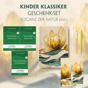 Cover von Kinder Klassiker Geschenkset - 3 Bücher (mit Audio-Online) + Eleganz der Natur Schreibset Basics