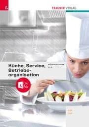 Cover von Küche, Service und Betriebsorganisation + TRAUNER-DigiBox