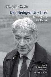 Cover von Des Heiligen Urschrei. Mein Leben im Abriss 4