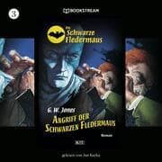 Cover von Die Schwarze Fledermaus, Folge 3: Angriff der schwarzen Fledermaus