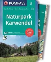 Cover von KOMPASS Wanderführer Naturpark Karwendel, 60 Touren mit Extra-Tourenkarte