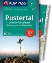Cover von KOMPASS Wanderführer Pustertal und seine Seitentäler, Herausragende Dolomiten, 60 Touren mit Extra-Tourenkarte